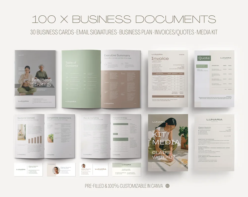 100 Business Documents