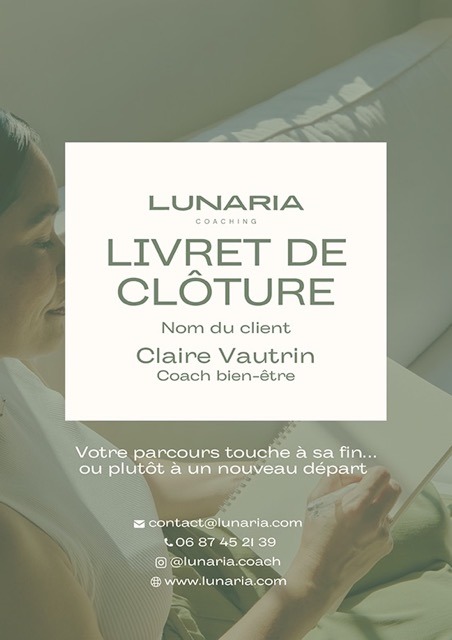 Livret de clôture