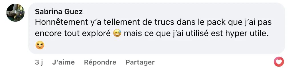 Témoignage Sabrina Guez