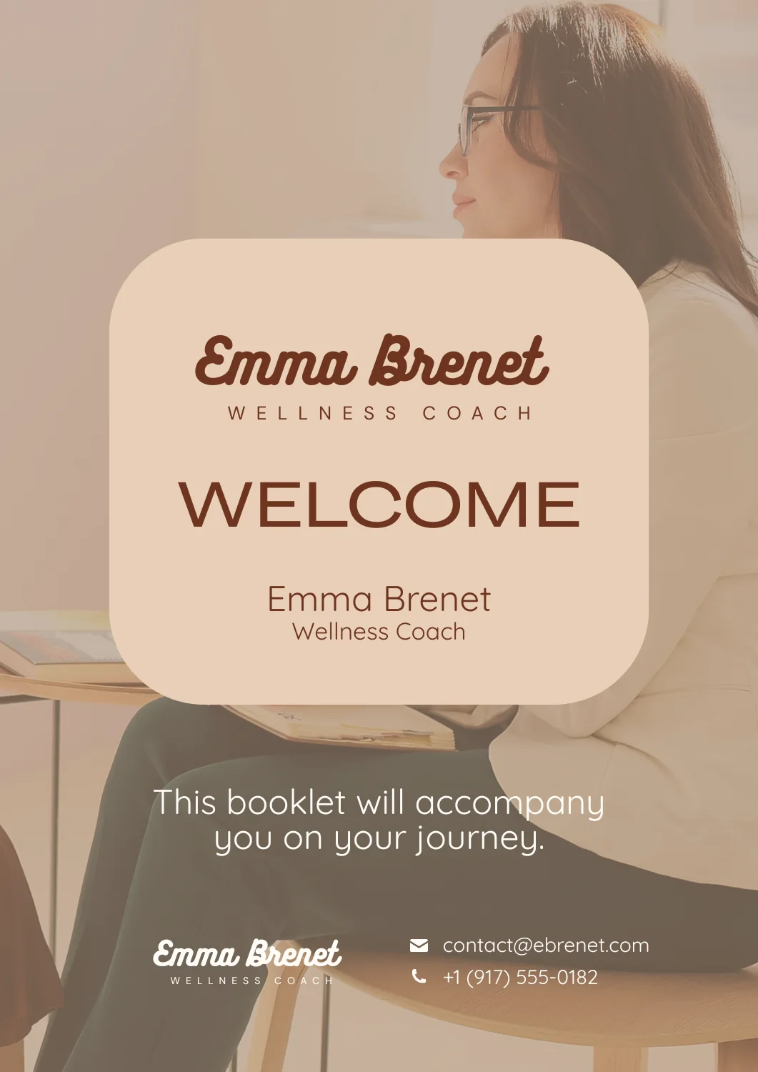 The same template customized to your brand